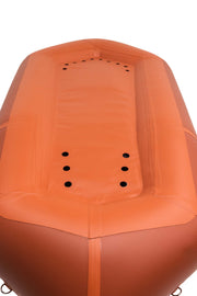 Self-Bailing Kayak bottom view