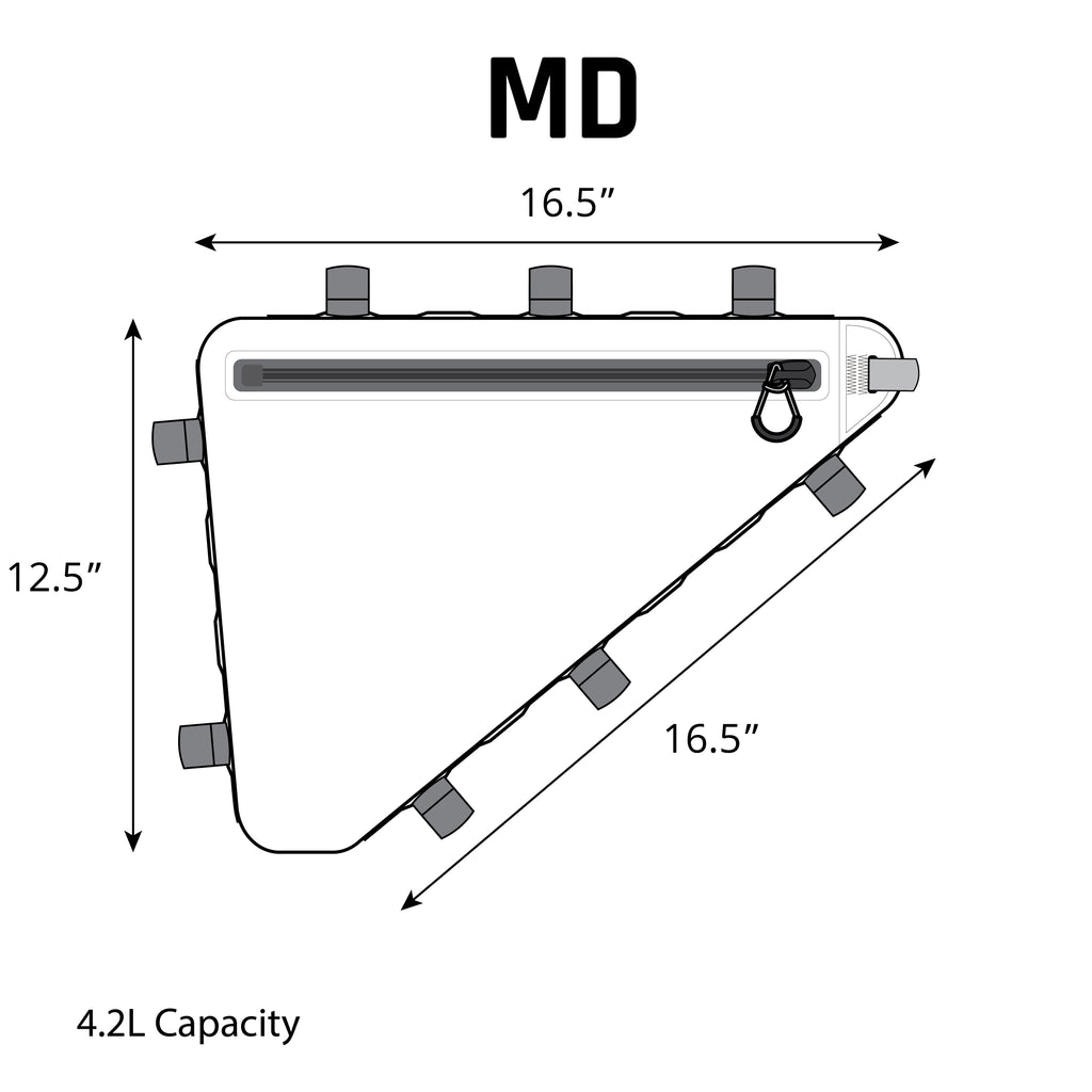 Medium size frame bag measurements